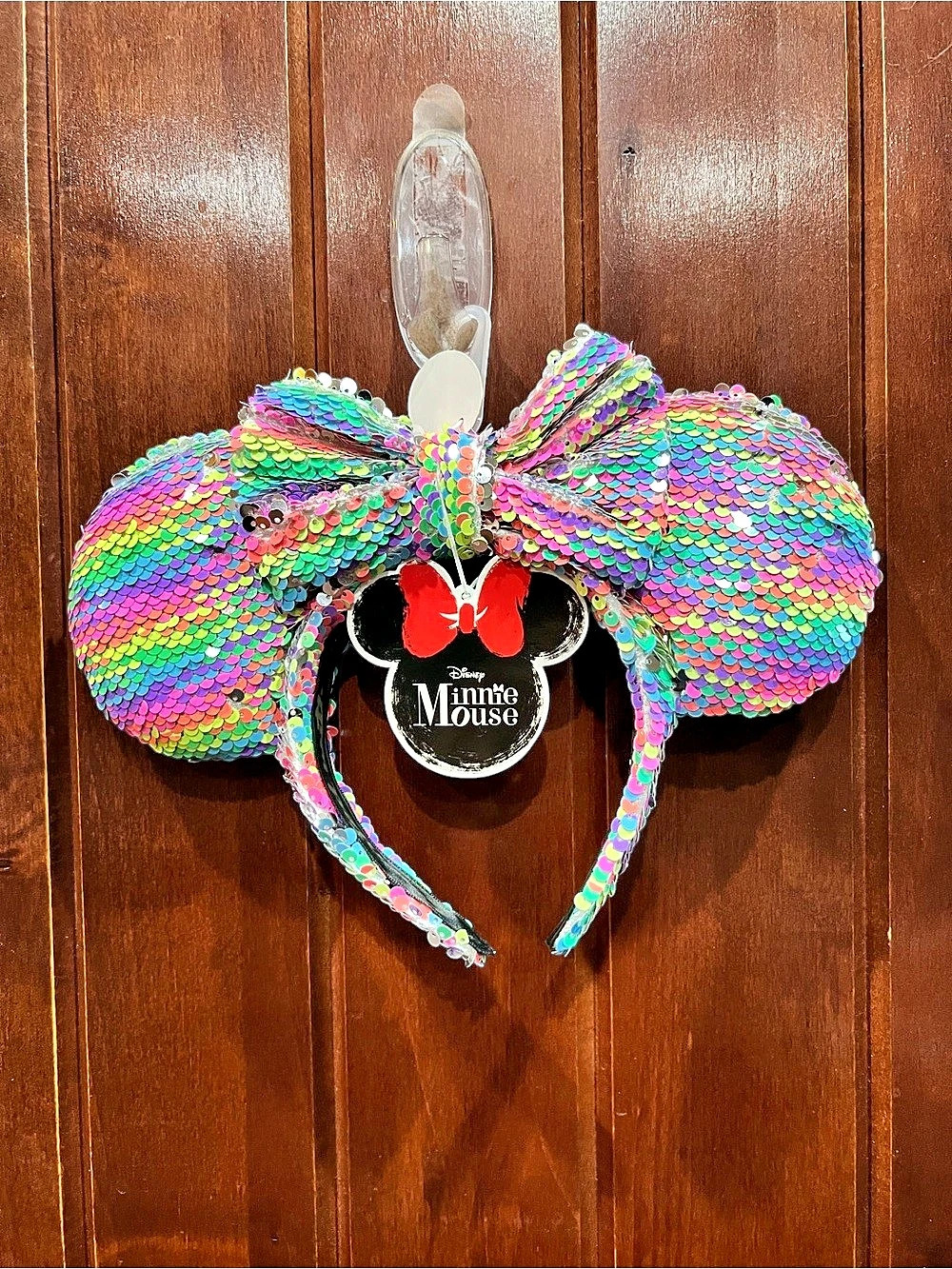 Minnie Mouse Sequin Ears Headband